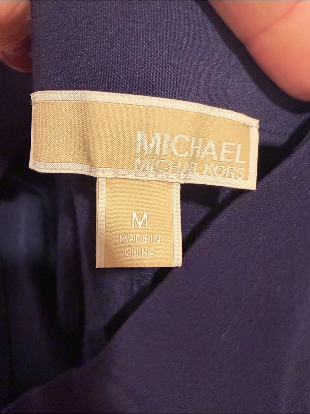 Michael Kors Women’s Navy Blue Slim Ankle Pants Size Medium NWOT